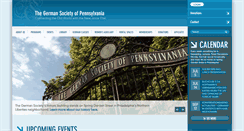 Desktop Screenshot of germansociety.org