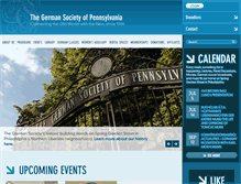 Tablet Screenshot of germansociety.org