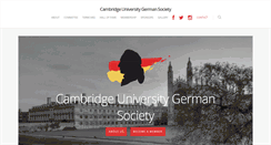 Desktop Screenshot of germansociety.org.uk